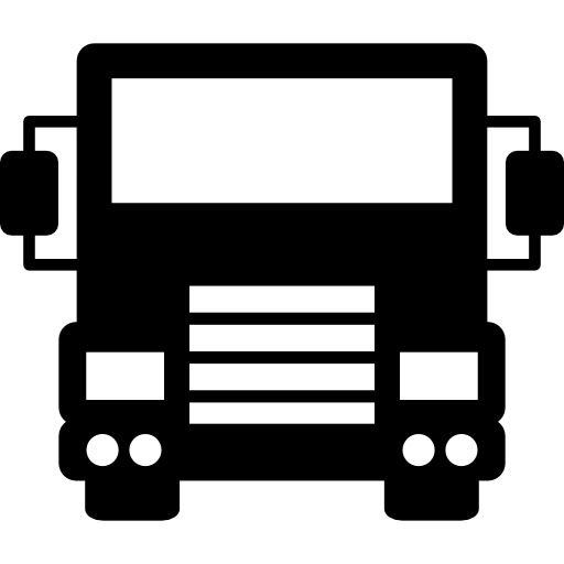 bestelwagen voorkant  icoon
