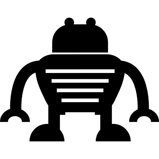 Короткий робот  иконка