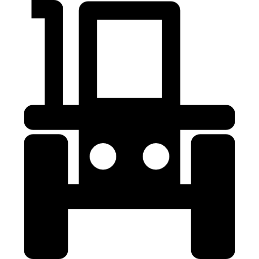 parte anteriore del trattore  icona