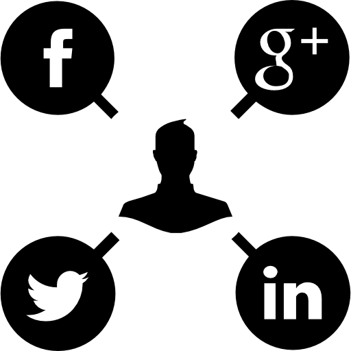 campagne op sociale media  icoon