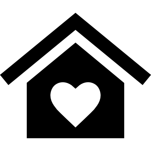 dom z sercem  ikona