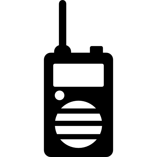 walkie-talkie  icoon