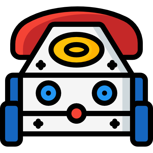 Telephone Basic Mixture Lineal color icon