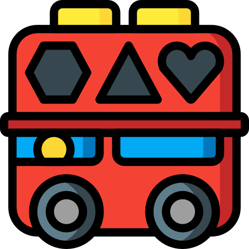 버스 Basic Mixture Lineal color icon