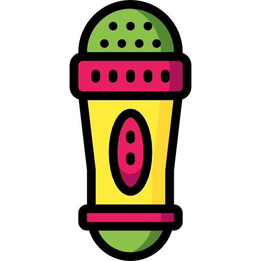 microfono Basic Mixture Lineal color icona