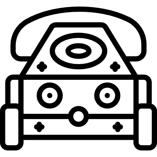 전화 Basic Mixture Lineal icon