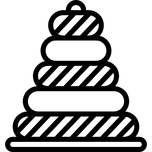 pyramide Basic Mixture Lineal Icône