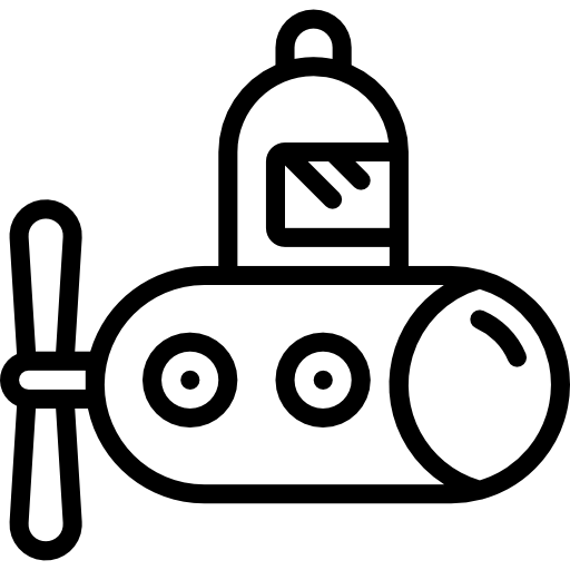 潜水艦 Basic Mixture Lineal icon