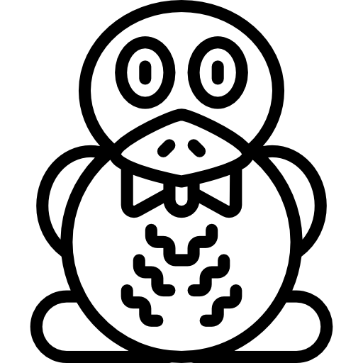 pingwin Basic Mixture Lineal ikona