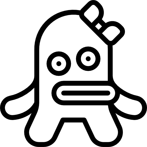 pulpo Basic Mixture Lineal icono