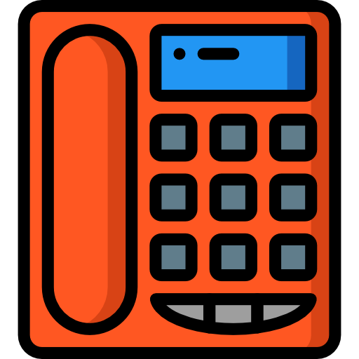 電話 Basic Mixture Lineal color icon