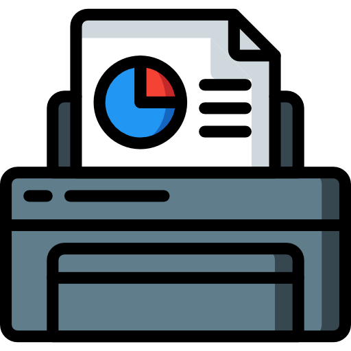 drucker Basic Mixture Lineal color icon