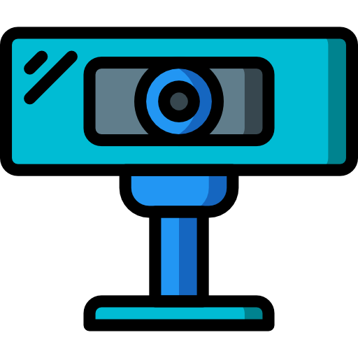 ウェブカメラ Basic Mixture Lineal color icon