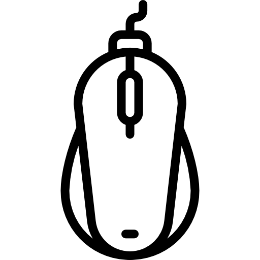 mysz Basic Mixture Lineal ikona