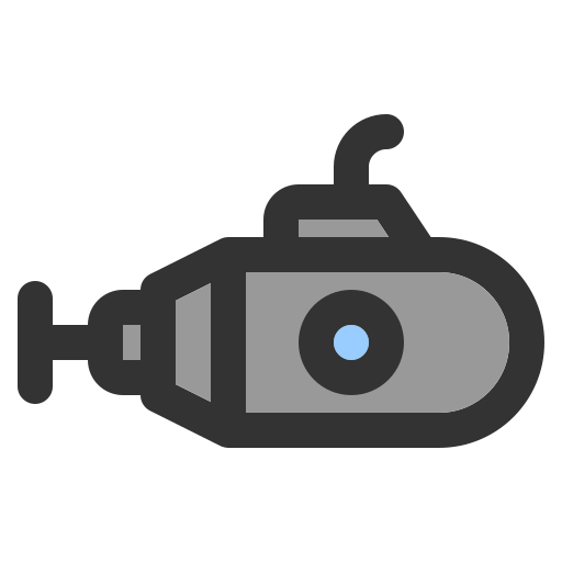 Submarine Generic Outline Color icon