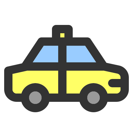 택시 Generic Outline Color icon