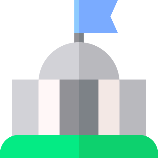 botschaft Basic Straight Flat icon