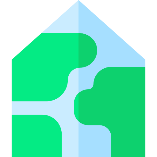 Дом Basic Straight Flat иконка
