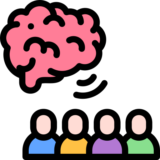 Нейромаркетинг Detailed Rounded Lineal color иконка