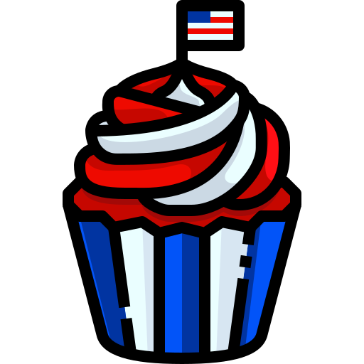 cupcake Justicon Lineal Color icon