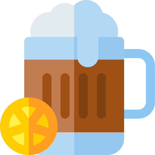 Beer cocktail Basic Rounded Flat icon