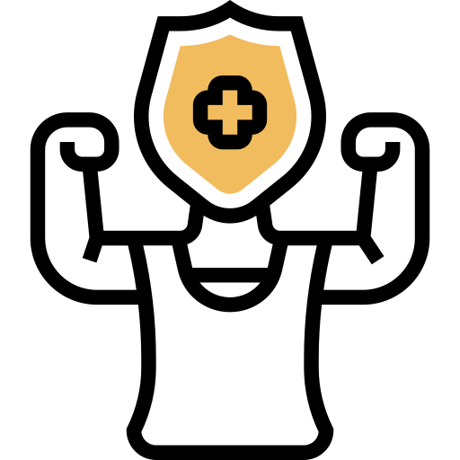 assicurazione sanitaria Meticulous Yellow shadow icona