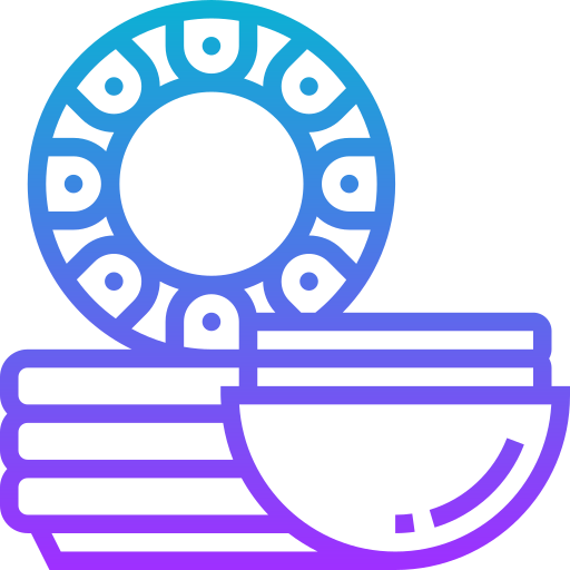 Столовая посуда Meticulous Gradient иконка