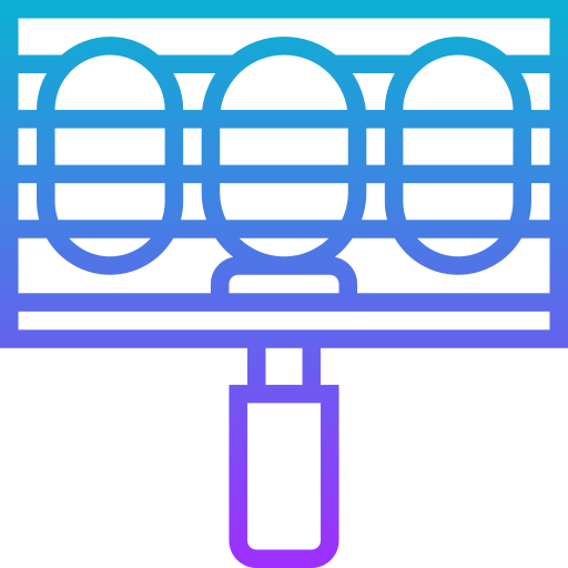Grilling basket Meticulous Gradient icon