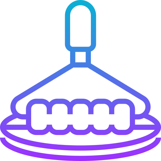 Grill brush Meticulous Gradient icon
