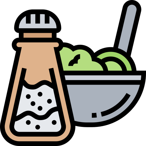 Salt shaker Meticulous Lineal Color icon