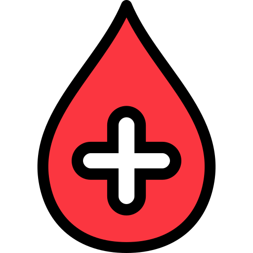 donación de sangre Generic Outline Color icono