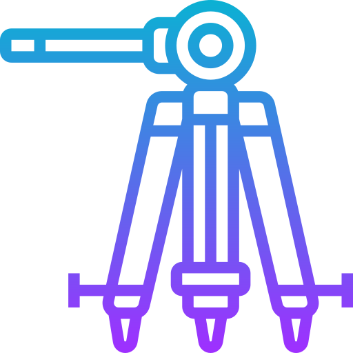 trípode Meticulous Gradient icono