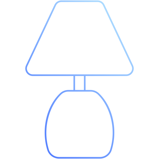 테이블 램프 Generic Gradient icon
