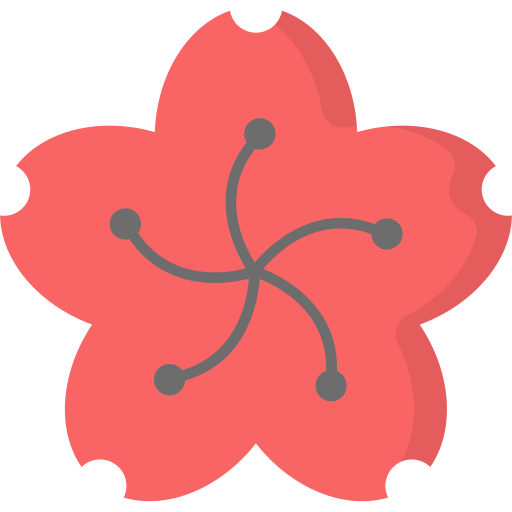 fiore di ciliegio Generic Flat icona