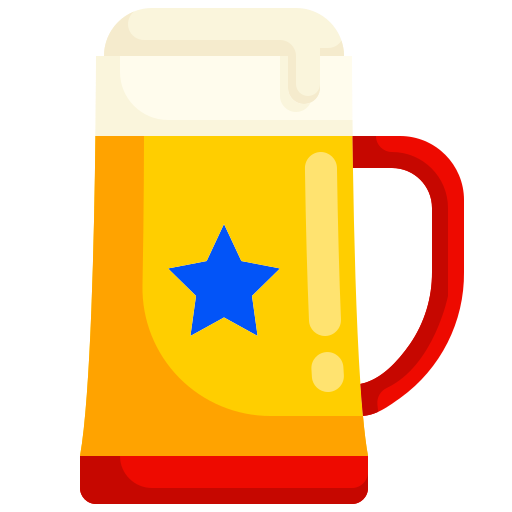 ビール Justicon Flat icon