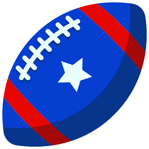 american football Justicon Flat icon