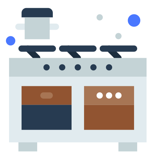 Kitchen furniture Flatart Icons Flat icon