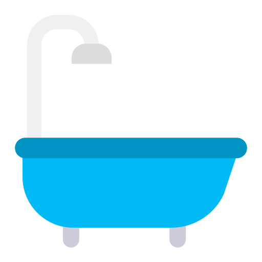목욕 Good Ware Flat icon