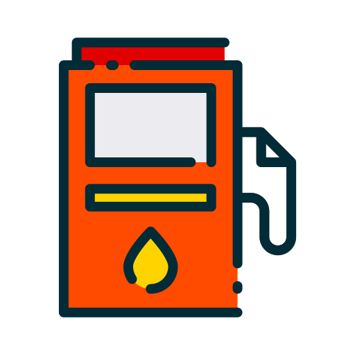 Gas station Good Ware Lineal Color icon