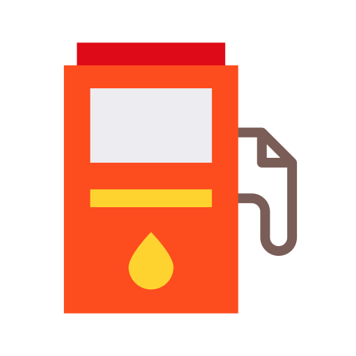 gasolinera Good Ware Flat icono