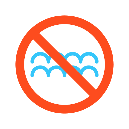 schwimmen verboten Good Ware Flat icon