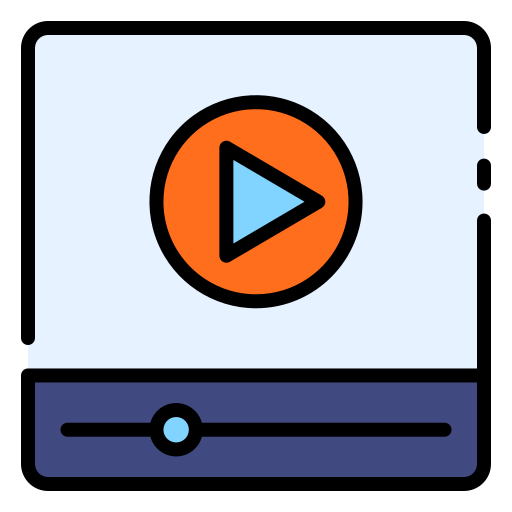 Video player Good Ware Lineal Color icon