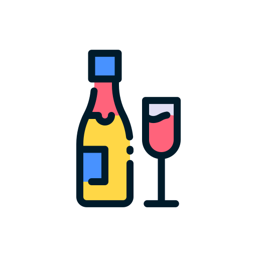 szampan Good Ware Lineal Color ikona