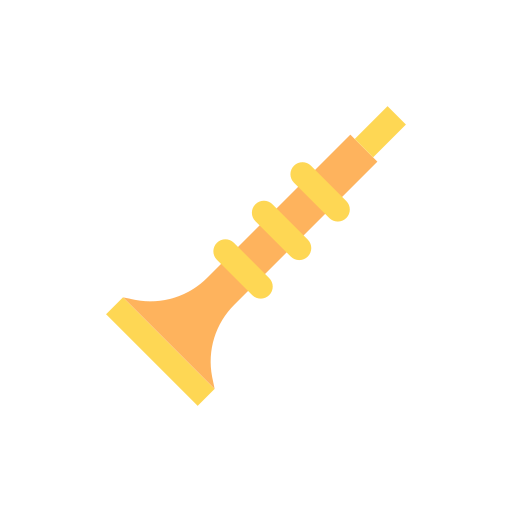 klarinet Good Ware Flat icoon