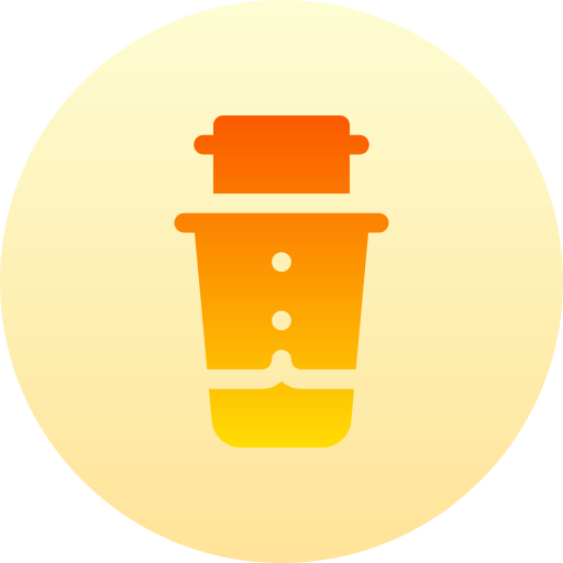 커피 필터 Basic Gradient Circular icon