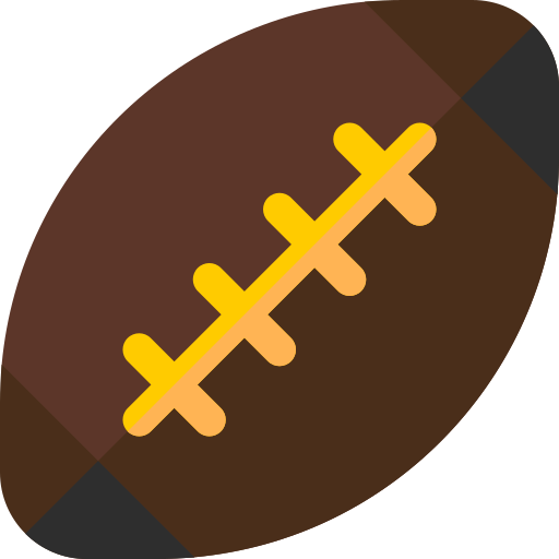 American football Basic Rounded Flat icon