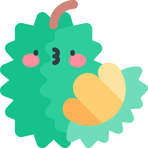 durian Kawaii Flat icono