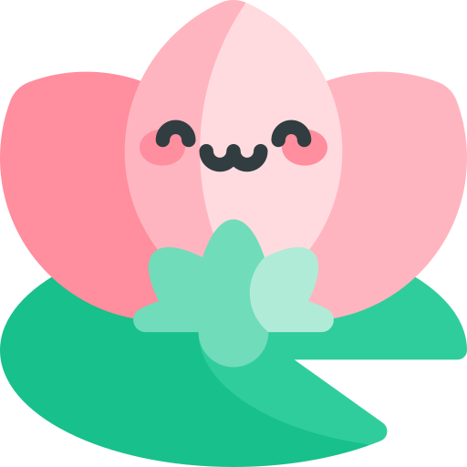 lotus Kawaii Flat icon