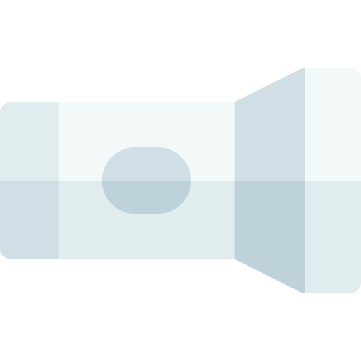 taschenlampe Basic Rounded Flat icon