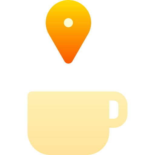 kawiarnia Basic Gradient Gradient ikona